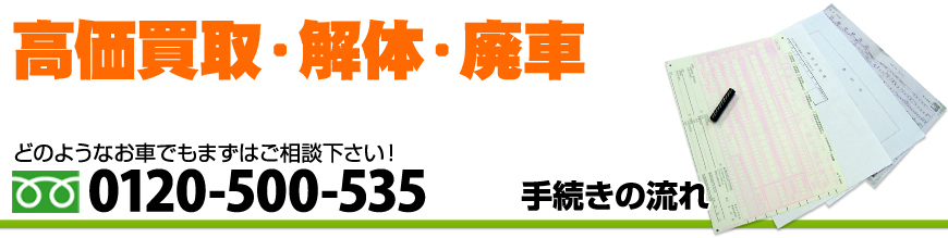 手続きの流れ